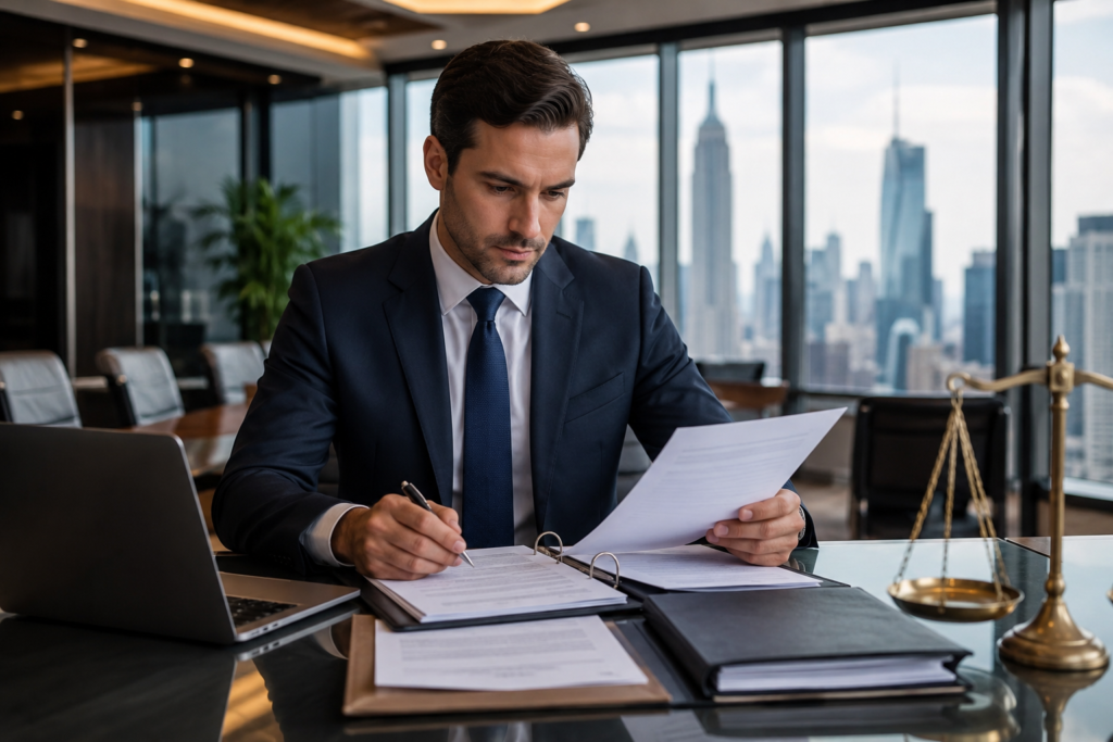 Professional Career: Corporate Litigation in New York